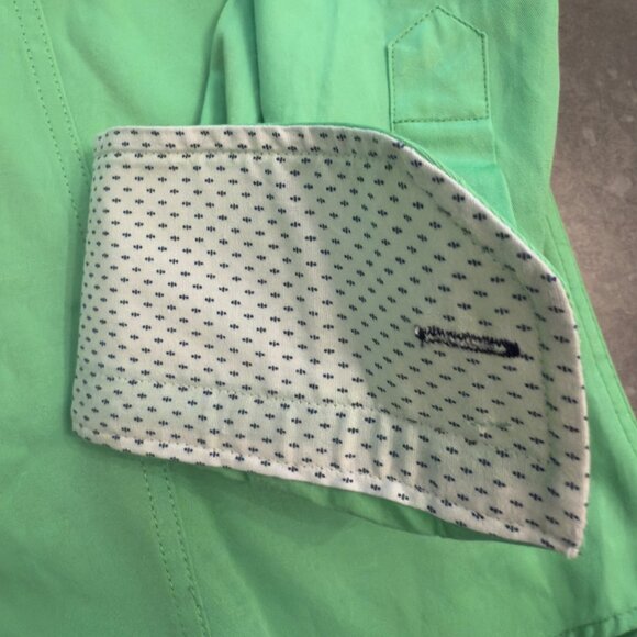 Eight X Premium Green Long Sleeve Button-Down Shirt – Size Large - Picture 11 of 16